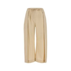 Loewe Paula's Ibiza Women Beige Poplin Paula S Ibiza Pant